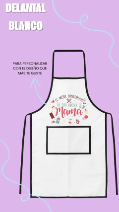 Delantal de Cocina Personalizado - EncuadrARTE