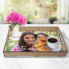 Bandeja de madera personalizada - comprar online