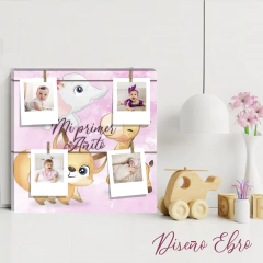 Cuadro con nuevos diseños 2021 con Soga y Broches 30x30cm - tienda online