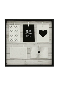 Portarretrato con broches cuadrado en internet