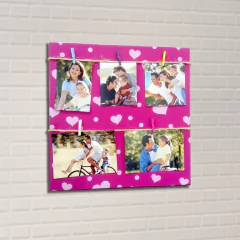 Cuadro 30x30 con Soga y Broches - comprar online