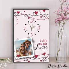 Cuadro Reloj 20x30 cm - tienda online