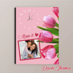 Cuadro Reloj 20x30 cm - comprar online