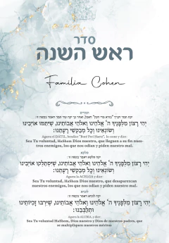 Imagen de Seder Rosh Hashaná