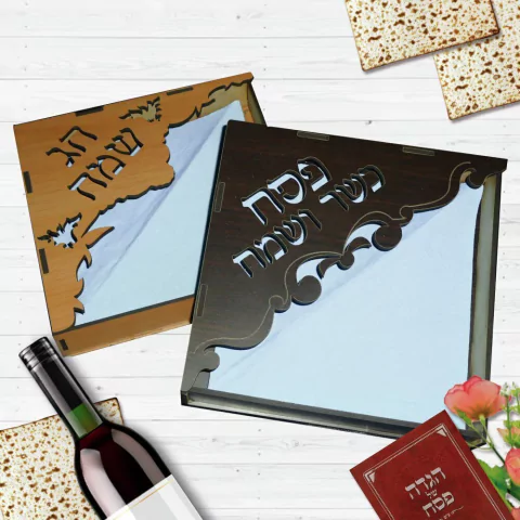 Servilleteros Pesaj Madera