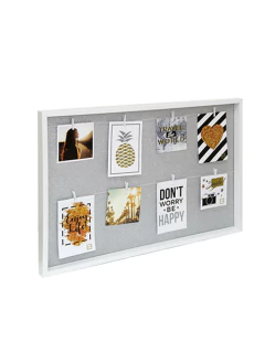 Portarretratos con broches y brillo - comprar online