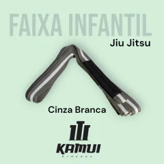 Faixa Kamui - Cinza e Branco