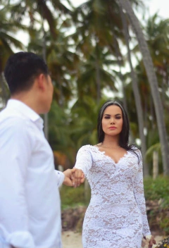 Vestido Noiva Greta Sereia - Estilista Viviane Batista