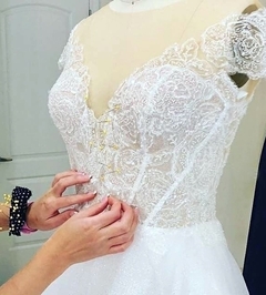 ajuste de vestido de noiva