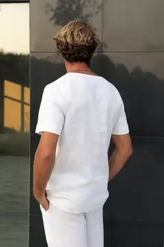 Camiseta Linho Masculina na internet
