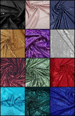 Imagem do Conjunto Luxo Sereia Cropped Paetês