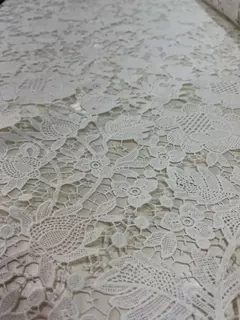 Imagem do Vestido Noiva Sereia Renda Guipir