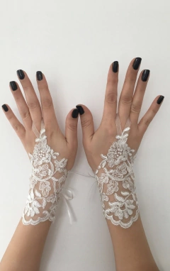 Luva Noiva Bohemian - Estilista Viviane Batista