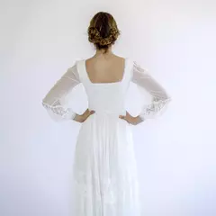 Imagem do Vestido Noiva Chantilly Vintage