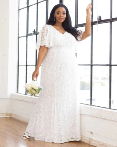 Vestido Noiva Boho Primavera Plus - comprar online