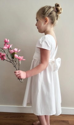 Vestido Menina Linho Laço - comprar online