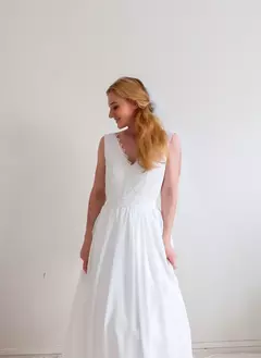 Vestido Noiva Frescor Verano - Estilista Viviane Batista