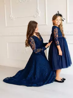 Kit Vestidos Tal Mãe Tal Filha Festa Tule & Renda - comprar online