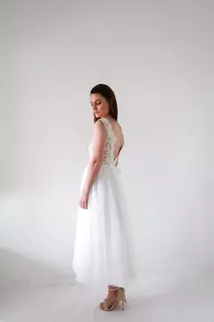 Vestido Midi Tule & Renda Primavera na internet