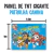 Painel Gigante TNT Aniversário Patrulha Canina 1,40m x 1,0m - comprar online