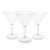 Taça de Drink Martini Acrilico Transparente Translucido