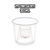 25 Unidades Jager Bomb Cup Copo Para Mistura de Drinks 300ml