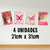 Kit 4 Un. Quadros Decorativos Poster Jardim das Borboletas na internet