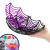 Cesto De Teia De Aranha Halloween Preto ou Roxo