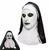 A Freira Mascara Terror Latex Filme Assustador Halloween Adereco Fantasia