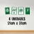 Kit 4 Un. Quadros Decorativos Poster Futebol Palmeiras na internet