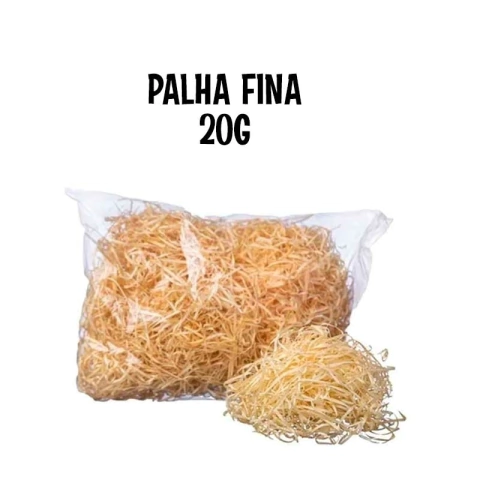 Palha Fina Decortaiva 20g Festa Junina Mesas e Ambientes