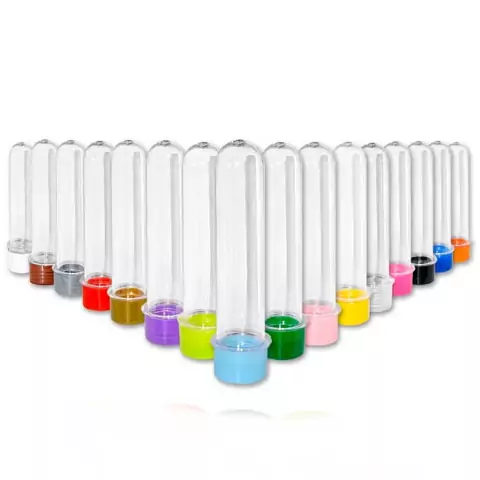 Tubete com Tampa para Lembrancinha Kit com 10 Un. Várias Cores