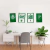 Kit 4 Un. Quadros Decorativos Poster Futebol Palmeiras - comprar online