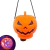 Balde Abobora Som Luz e Movimento Halloween Decoracao