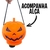 Balde Abobora Som Luz e Movimento Halloween Decoracao - comprar online