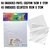 Papel Crepom Para Bem Casado Branco 40 Unidades + Celofane Casamento 40 Unidades - comprar online