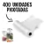 Bobina Saco Plastico Picotado Mercado Alimento Freezer 5kg 30cm x 40cm 400 Unidades - comprar online