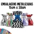 Embalagem Saco Presente Metalizado 15x30cm 50 Un.Diversas Estampas