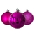 Kit 10 Bola de Natal 5cm Vermelha Prateada Dourada Rose Brilhante Glitter Enfeite Decoração Árvore - Mônica Festas - Artigos de Festas | Fantasias | Embalagens