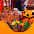 Cesto De Teia De Aranha Halloween Preto ou Roxo - comprar online