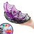 Imagem do Cesto De Teia De Aranha Halloween Preto ou Roxo
