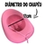 Chapeu Cowboy Rosa Claro Vaqueira Country Adereco Fantasia - comprar online