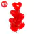 50 Unidades Bexiga Balao Coracao Vermelho Pic Pic 6pol / 15cm