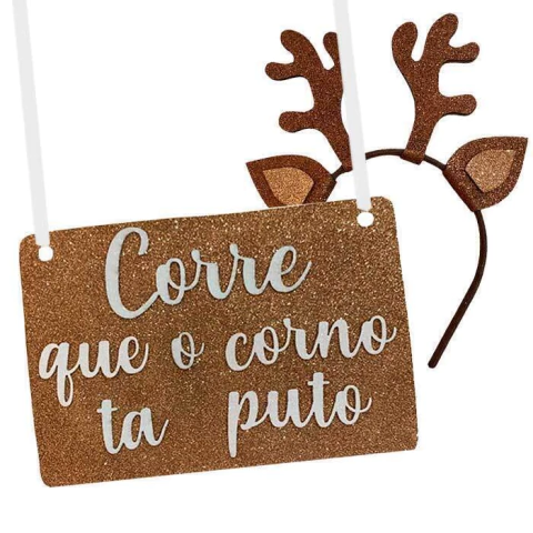 Kit Plaquinhas e Tiaras de Carnaval Diversos Modelos - loja online
