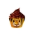 Porta Cupcake Pequeno Saia Animais Safari 12 Unidades