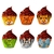 Porta Cupcake Pequeno Saia Animais Safari 12 Unidades