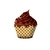 Porta Cupcake Pequeno Saia de Zebra e Poá 12 Unidades - loja online