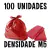 Saco de Lixo Vermelho 40L Litros M5 100 Unidades Coleta na internet