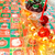 Tecido TNT Natal Animado Papai Noel Cores Vermelho e Verde 1,4m x 2m Decoracao - comprar online