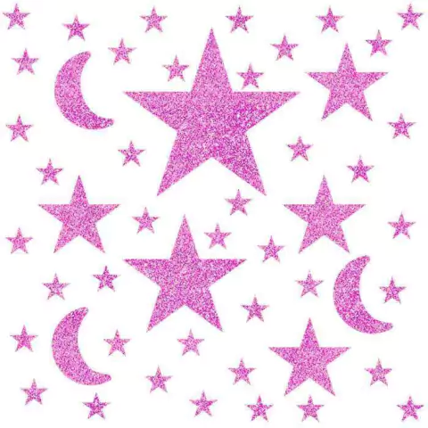 Kit Estrelas de EVA Festas Decoracao 80 Peças - loja online